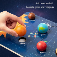 Thumbnail for Wooden Solar System – Educational & Exploratory – Planet Play Set