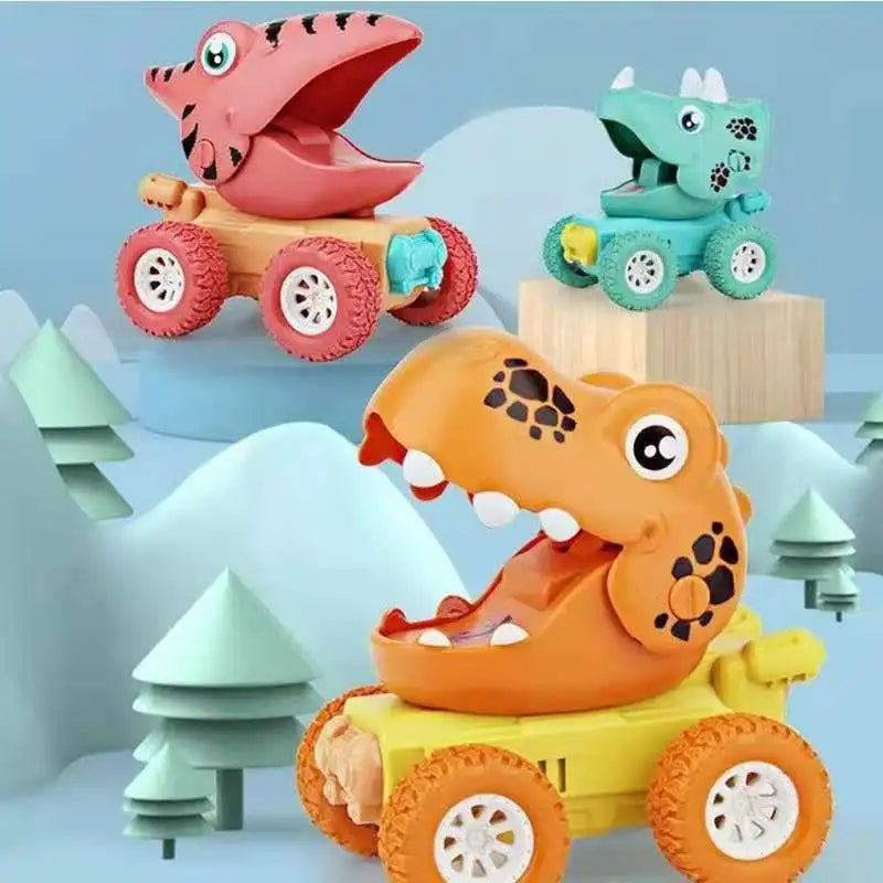 Dino Monstertruck™ - Push & Go Dinosaur Race - Dino Auto's