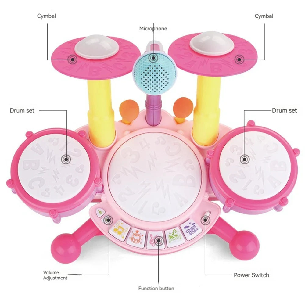 Kids Drumset™ - Little ones get started - Toy Drumset