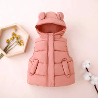 Thumbnail for Mini Fashion™ - Warm & Trendy - Hooded Bodywarmer