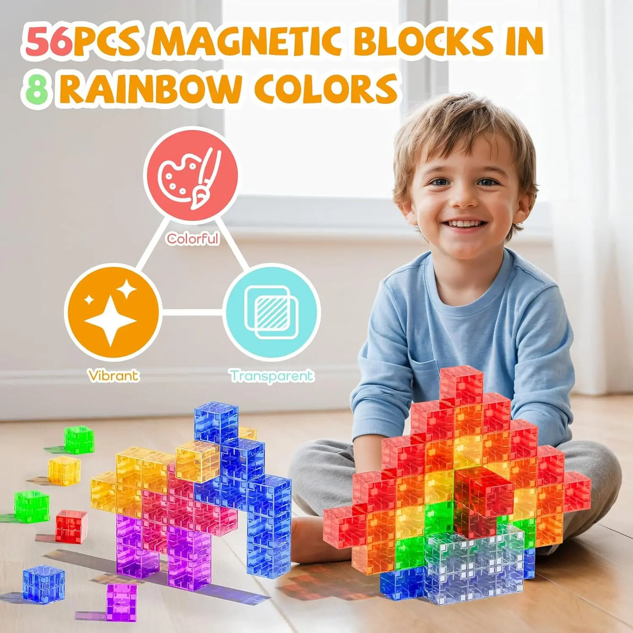 Magic Cubes - Fantasy & Fun - Magnetic Building Blocks