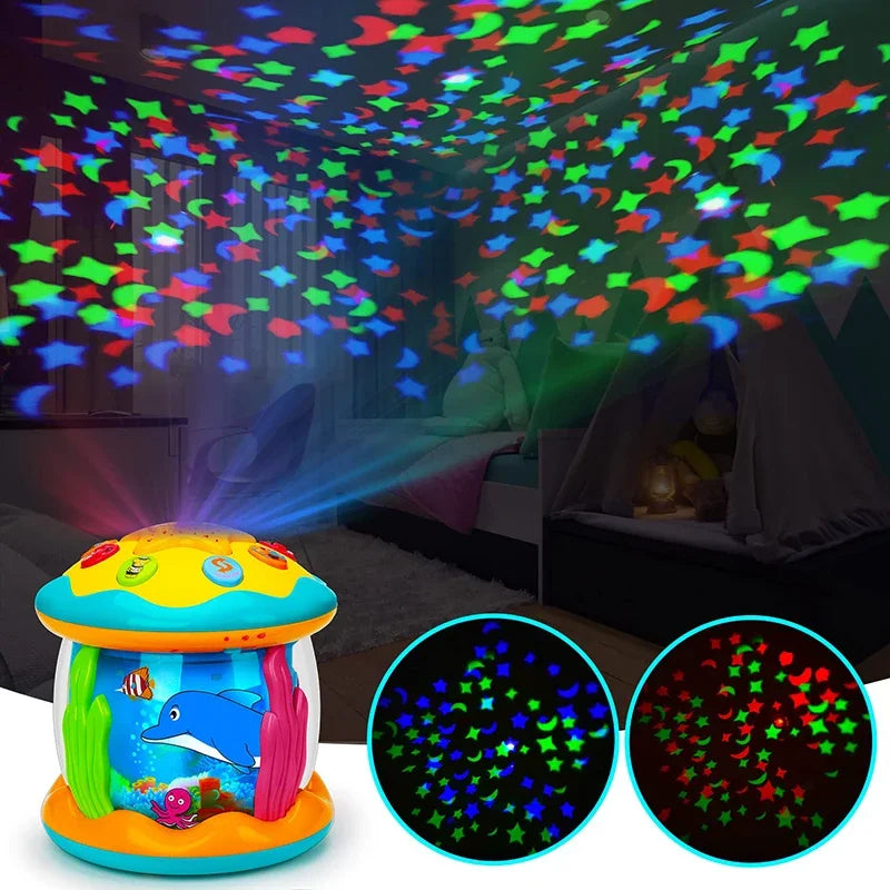 Magic Beat™ - Musical Light Festival for kids - Aquarium projector & lamp