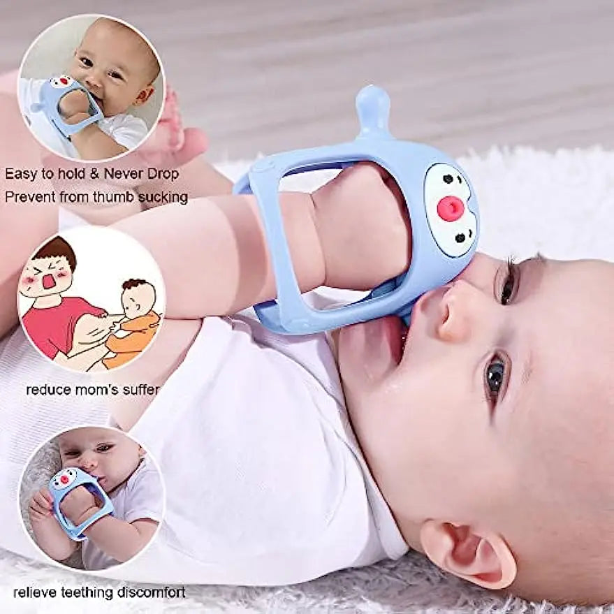 Penguin Teether™ - Soothing to gums - Silicone Teething Ring