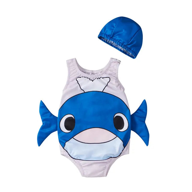 Mini Fashion™ - Protection In The Sun - Children's Swimsuit