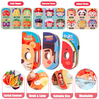 Thumbnail for Mask Book™ – Baby learns first impressions - Fabric Mask Book