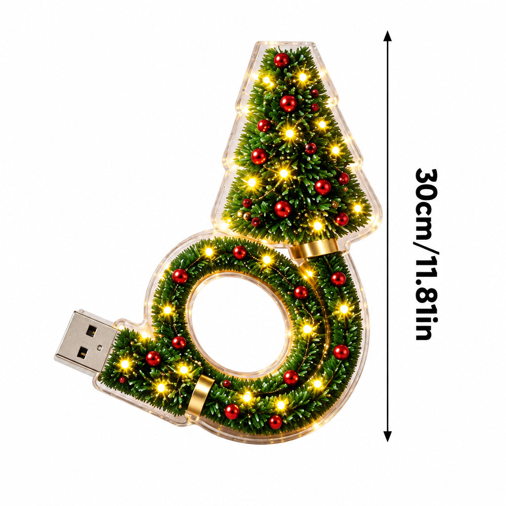 HolidayBeam – Festive & Atmospheric – USB Christmas Projector with Light Patterns