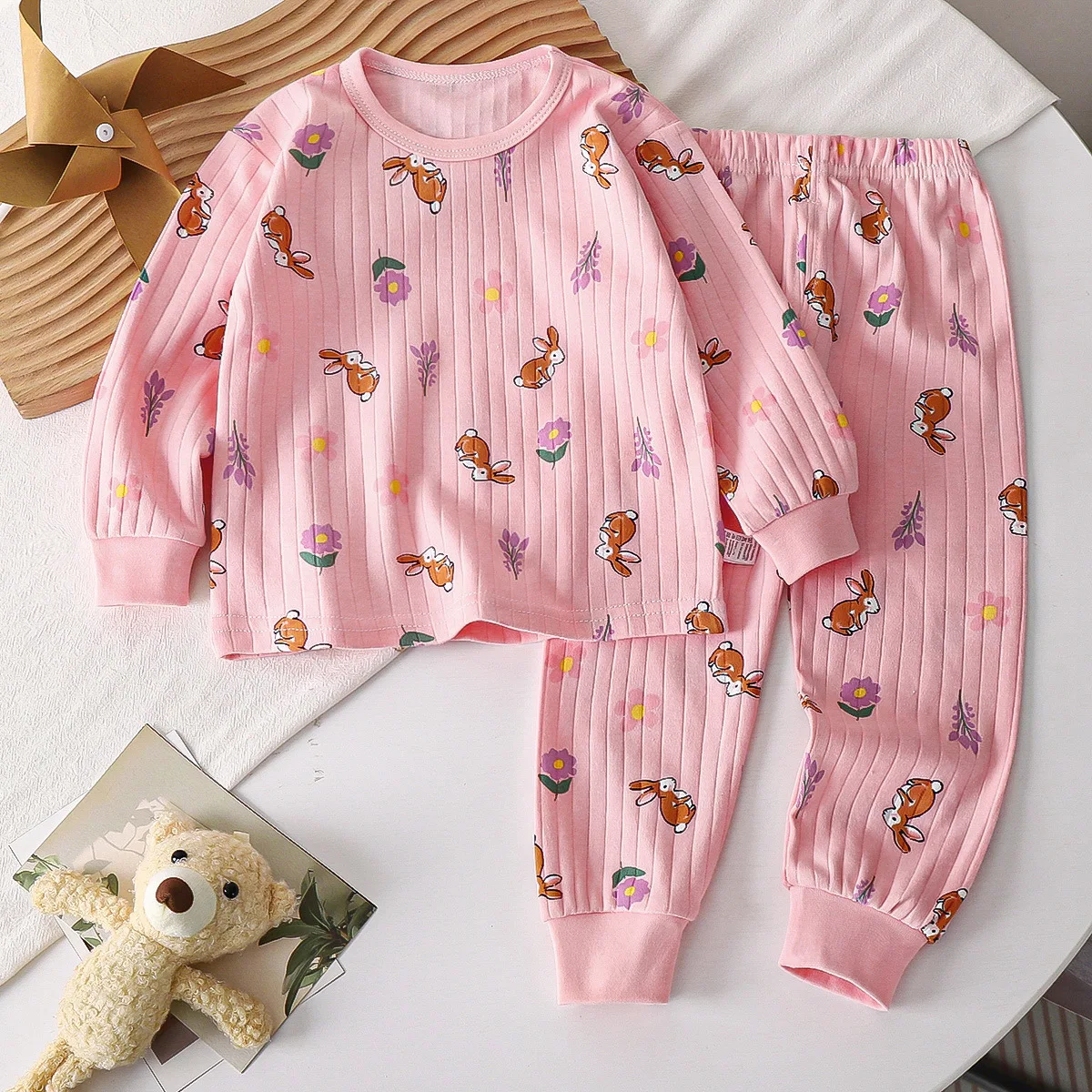 LittleDreamer – Soft & Warm – Cotton Children's Pajama Set