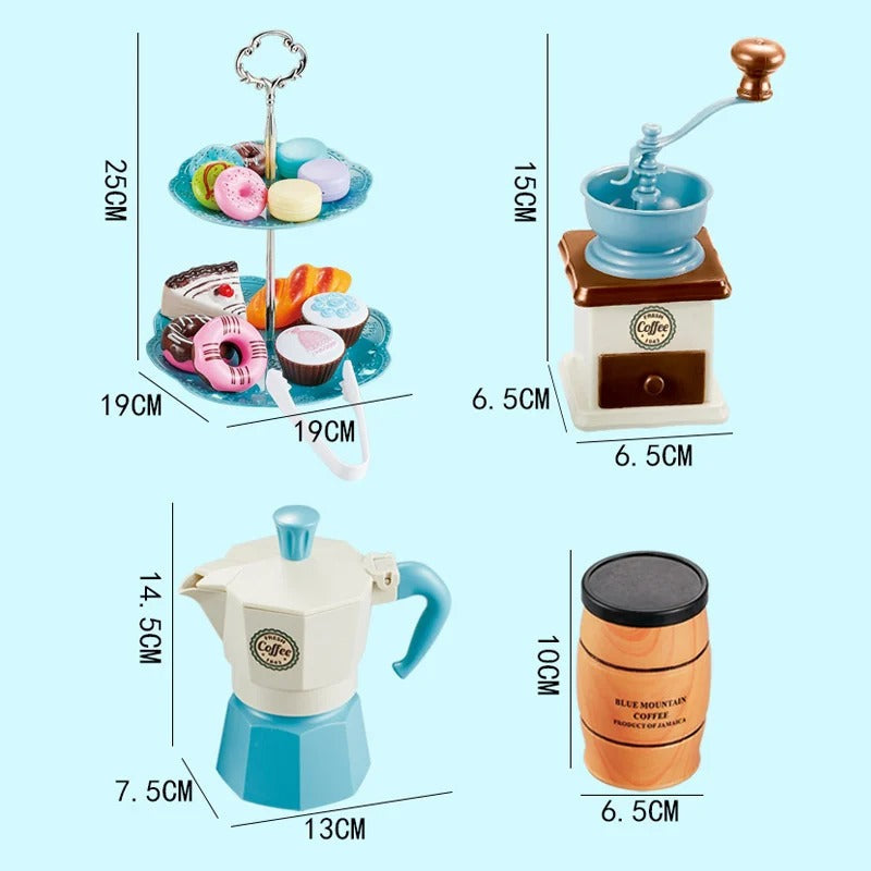 Cafe Set™ - Budding Barista & Baker - Cafe & Bakery Toy Set