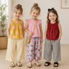 Sleeveless Tops & Pants – Soft & Stylish – Children's Summer Outfit