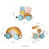 HappyTrain – Montessori & Fun – Wooden Train Set