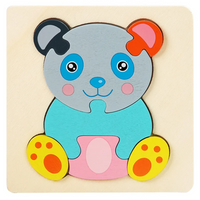 Thumbnail for 3D Wooden Puzzle™ - Playful Animal Adventure - Jigsaw Puzzle