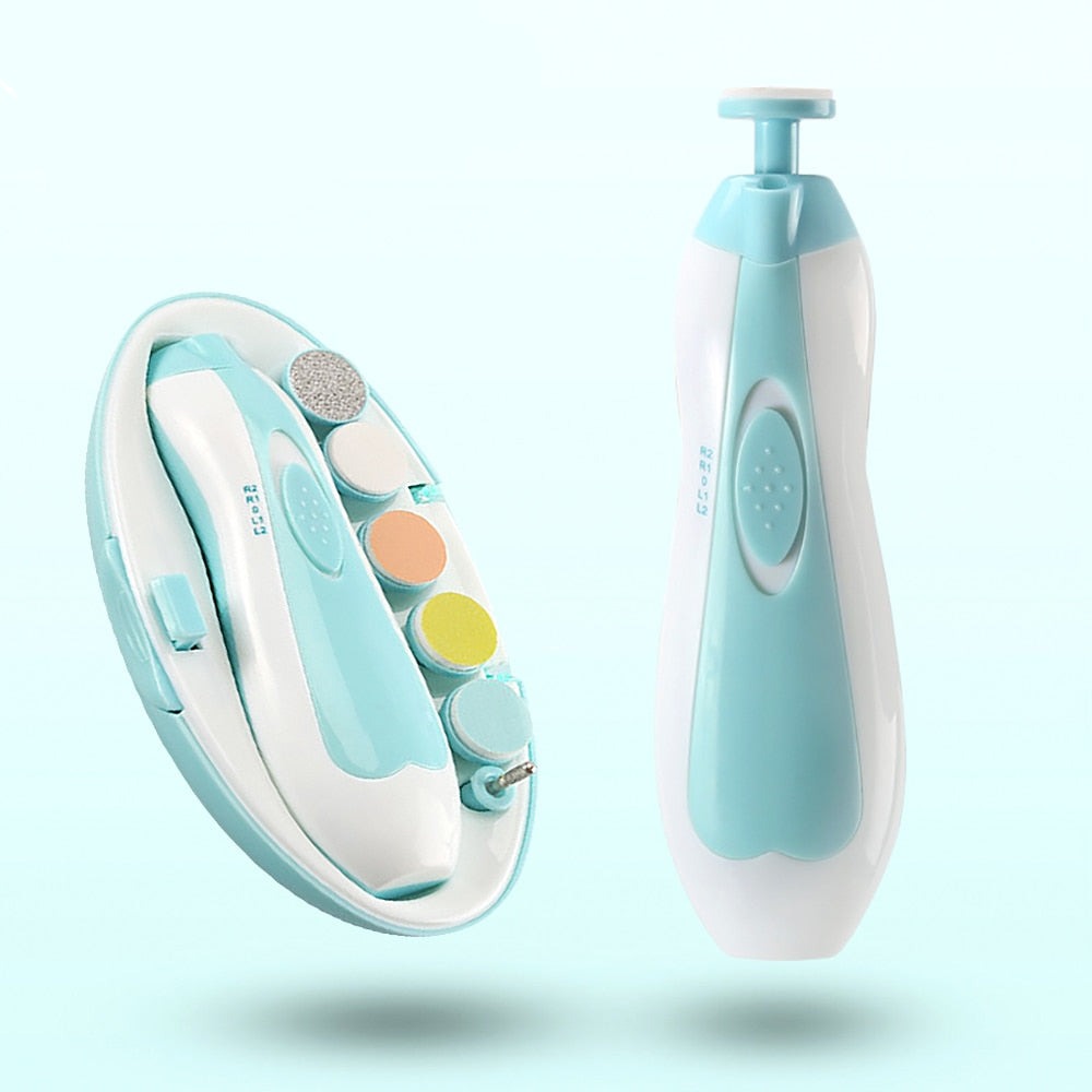 SafeCare – Silent & Safe – Electric Baby Nail File Set