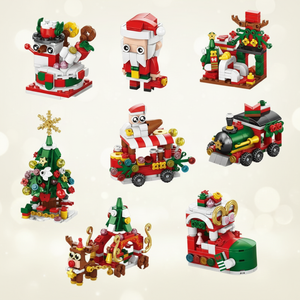 WinterBlocks – Christmassy & Fun – Christmas Construction Toys