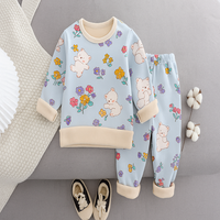 Thumbnail for Mini Fashion™ - Kinder Cartoon Fleece Pyjama