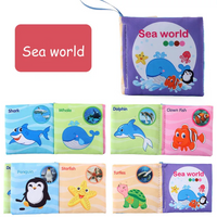 Thumbnail for Soft Tail Book™ – Soft Tail Fun - Sensory Animals Baby Booklet