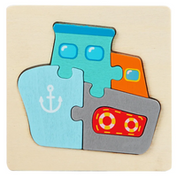 Thumbnail for 3D Wooden Puzzle™ - Playful Animal Adventure - Jigsaw Puzzle