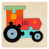 Thumbnail for 3D Wooden Puzzle™ - Playful Animal Adventure - Jigsaw Puzzle