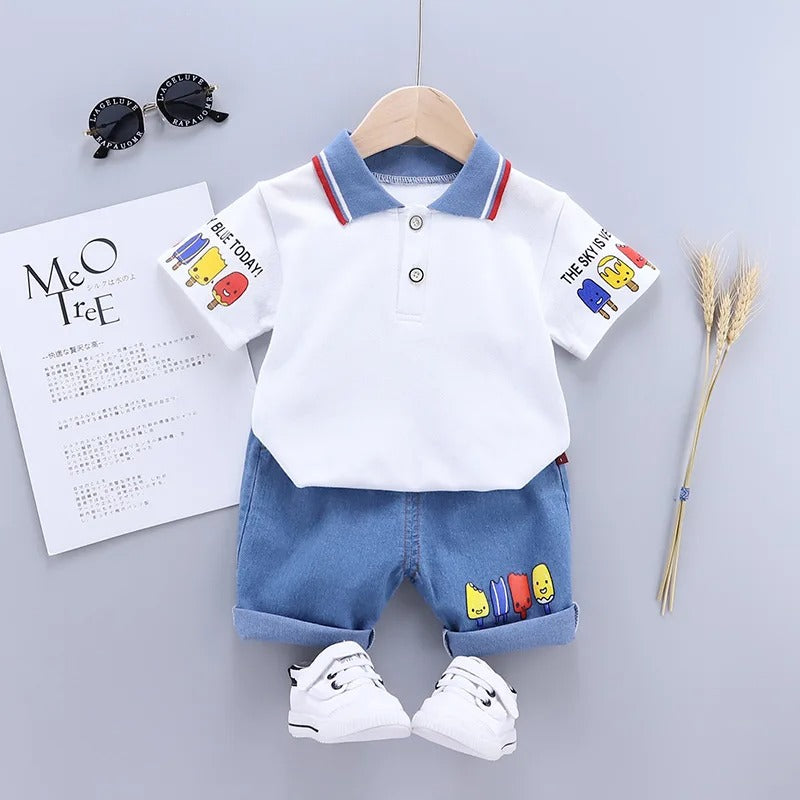 Mini Fashion™ - Comfortable & Soft - Boys' Summer Set