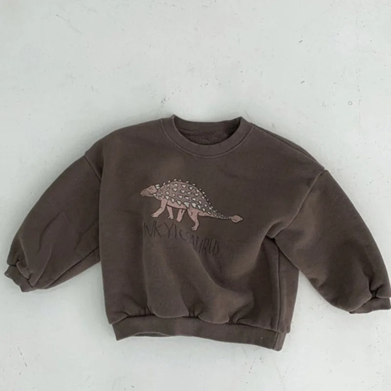 Mini Fashion™ - Cute Dinosaur Print - Dino Sweater