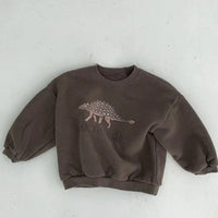 Thumbnail for Mini Fashion™ - Cute Dinosaur Print - Dino Sweater