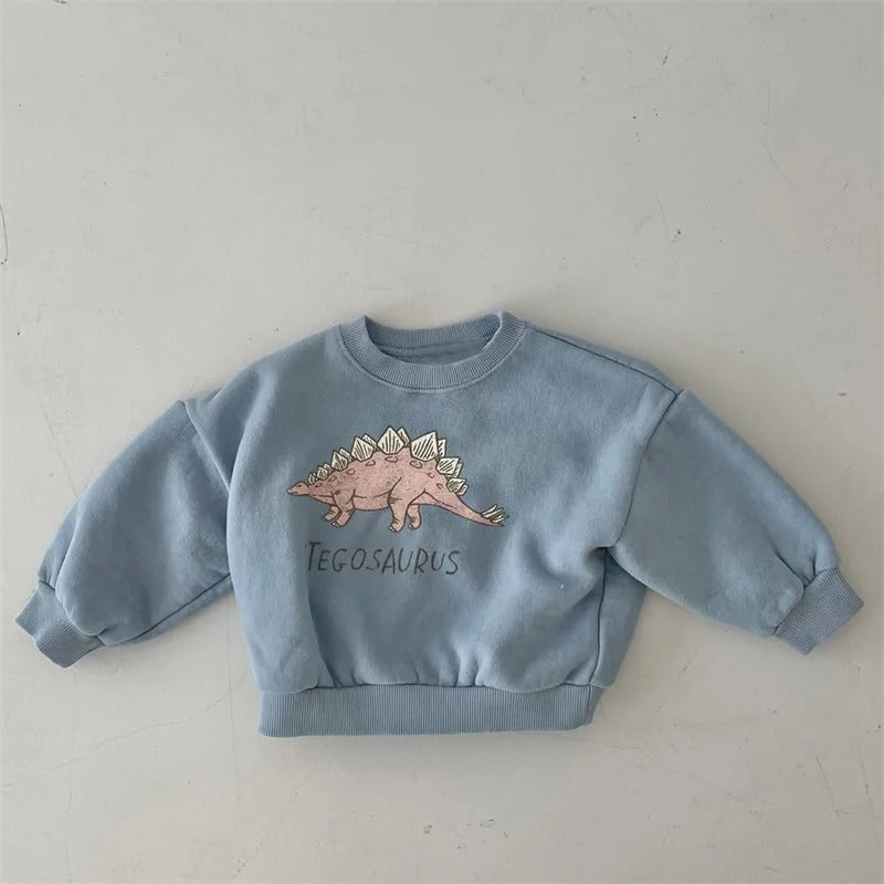 Mini Fashion™ - Cute Dinosaur Print - Dino Sweater