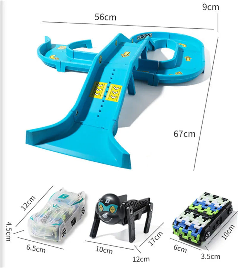 Robot Car Track™ - Fun with a robot dog - Robot car race – My Little ...