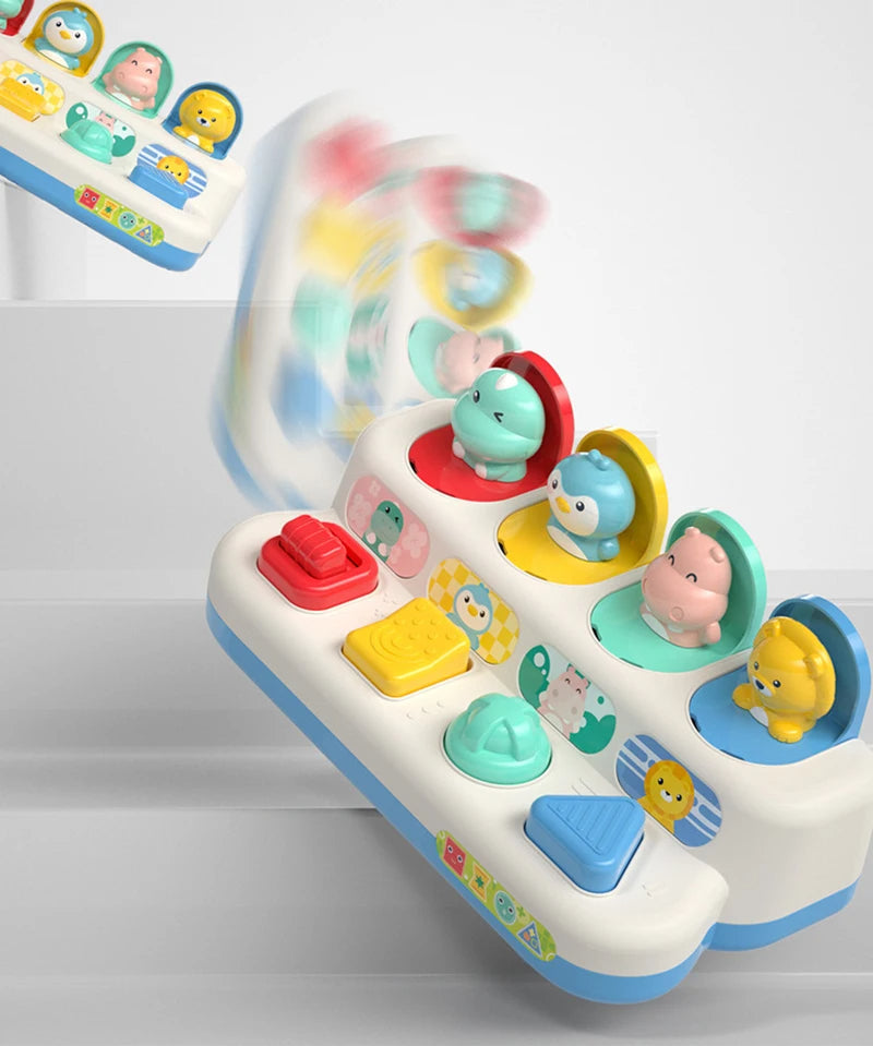 Baby Button Toy™ - Press and turn the buttons - Baby toy