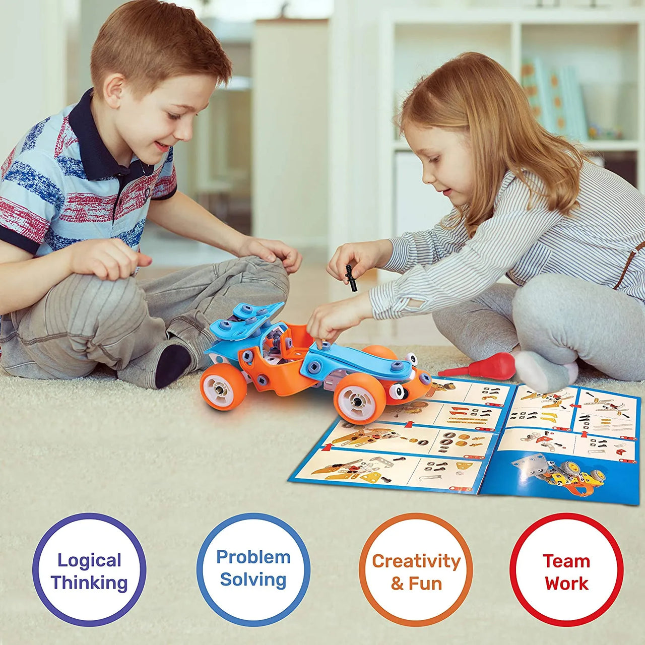 Build Genius Playset™ - Building set - STEM toys