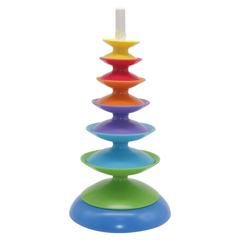 Rainbow Stacking Toy™ - The joy of building - Stacking Tower