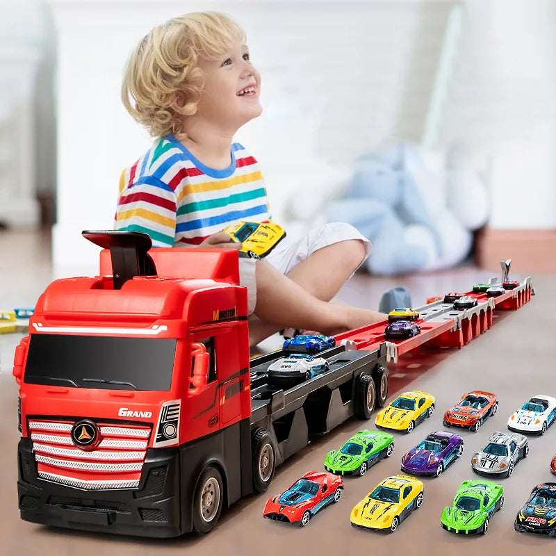 Car Transport Truck™ - Fun to drive - Toy truck