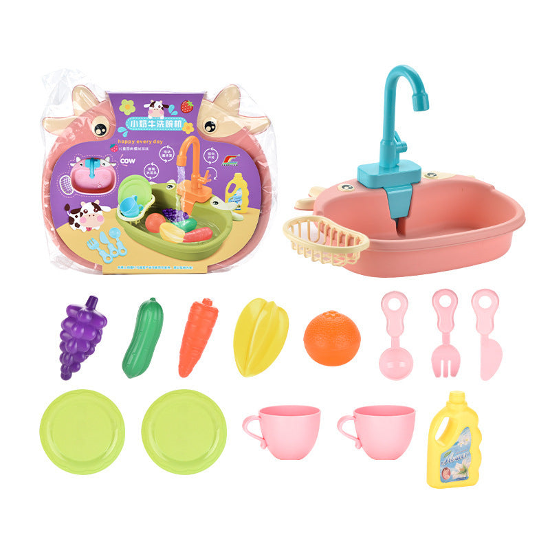 Dish Sink Set™ - Wash, rinse, play! - Children's sink