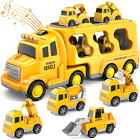 Thumbnail for Magic Car City™ - Car with lights and music - Cargo transport toy car