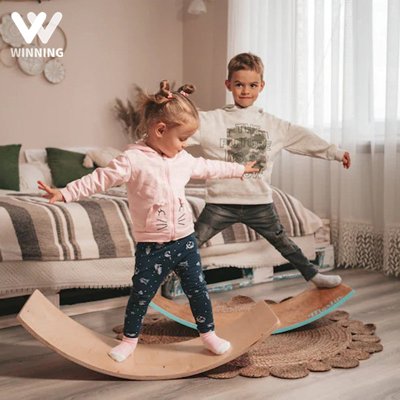 Wobble Board™ | Multipurpose toy - Wooden balance board