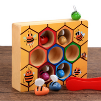 Thumbnail for Woods™ | Fine motor skills - Bee sorting puzzle