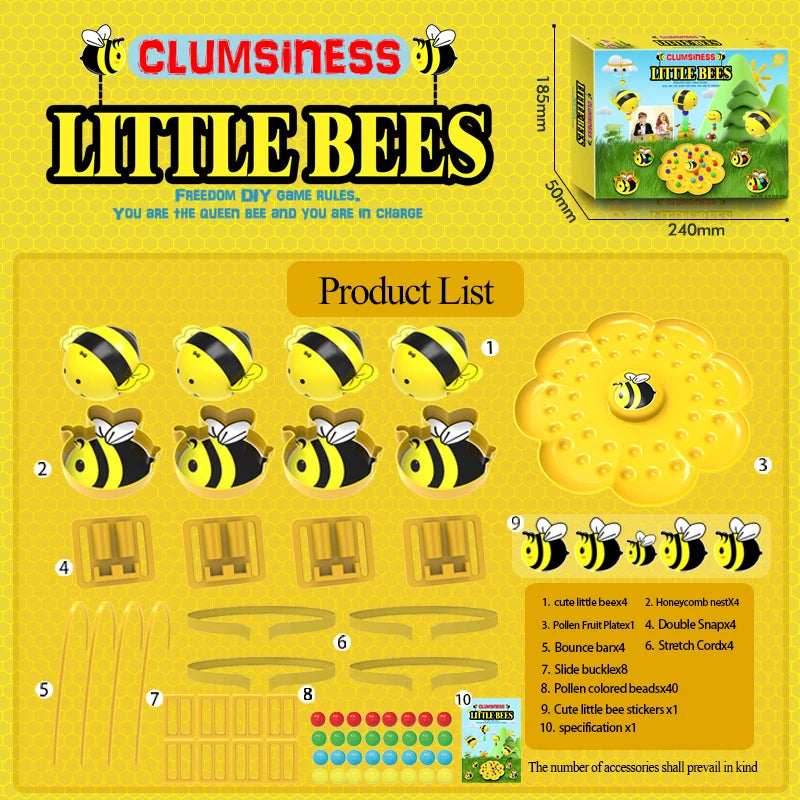 Buzzy Bee Magnetgame™ - Guaranteed fun - Magnetic board game