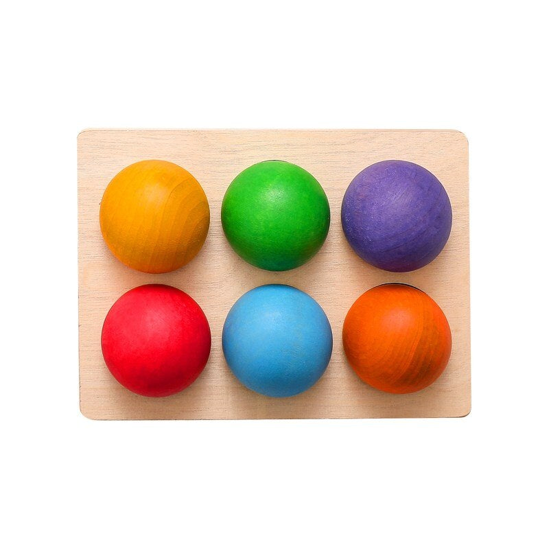 Woods™ - Rainbow balls - Sorting game