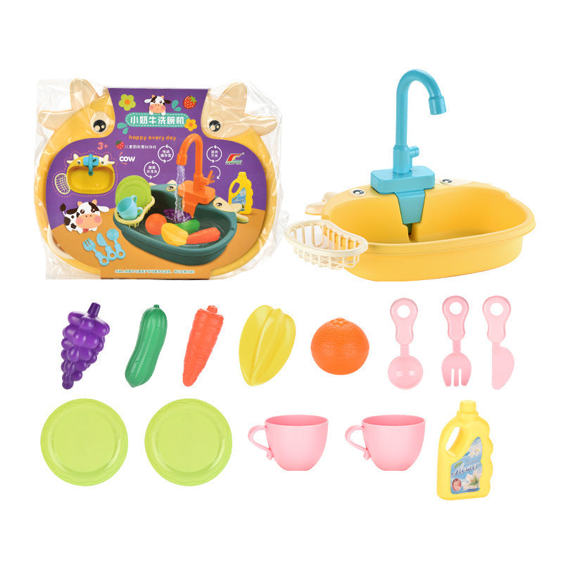 Dish Sink Set™ - Wash, rinse, play! - Children's sink