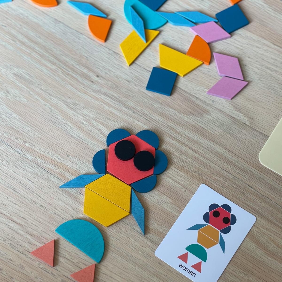 Woods™ | Developing creativity - Geometric shape puzzle