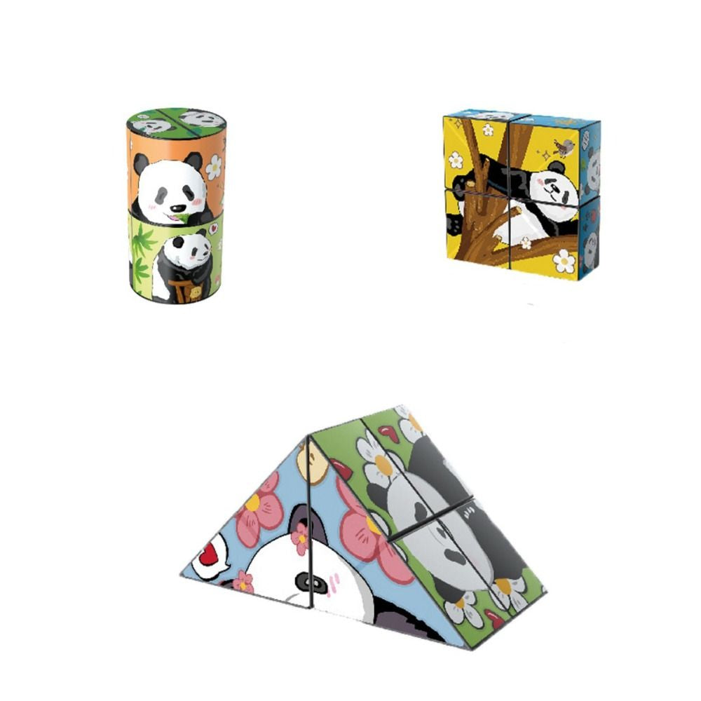 Panda Puzzle™ - Educational fun - Puzzle Cube