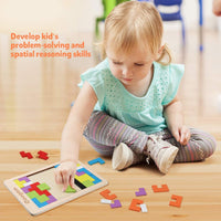 Thumbnail for Woods™ - Brain Gym for Kids - Montessori Tetris Puzzle