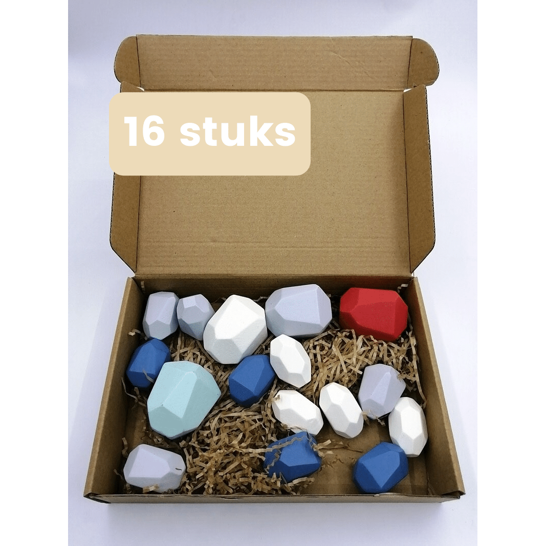 Woods™ | Montessori building blocks - Nordic wooden building blocks