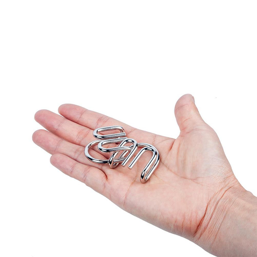 Metal Puzzle Ring Set™  - Metallic puzzle rings