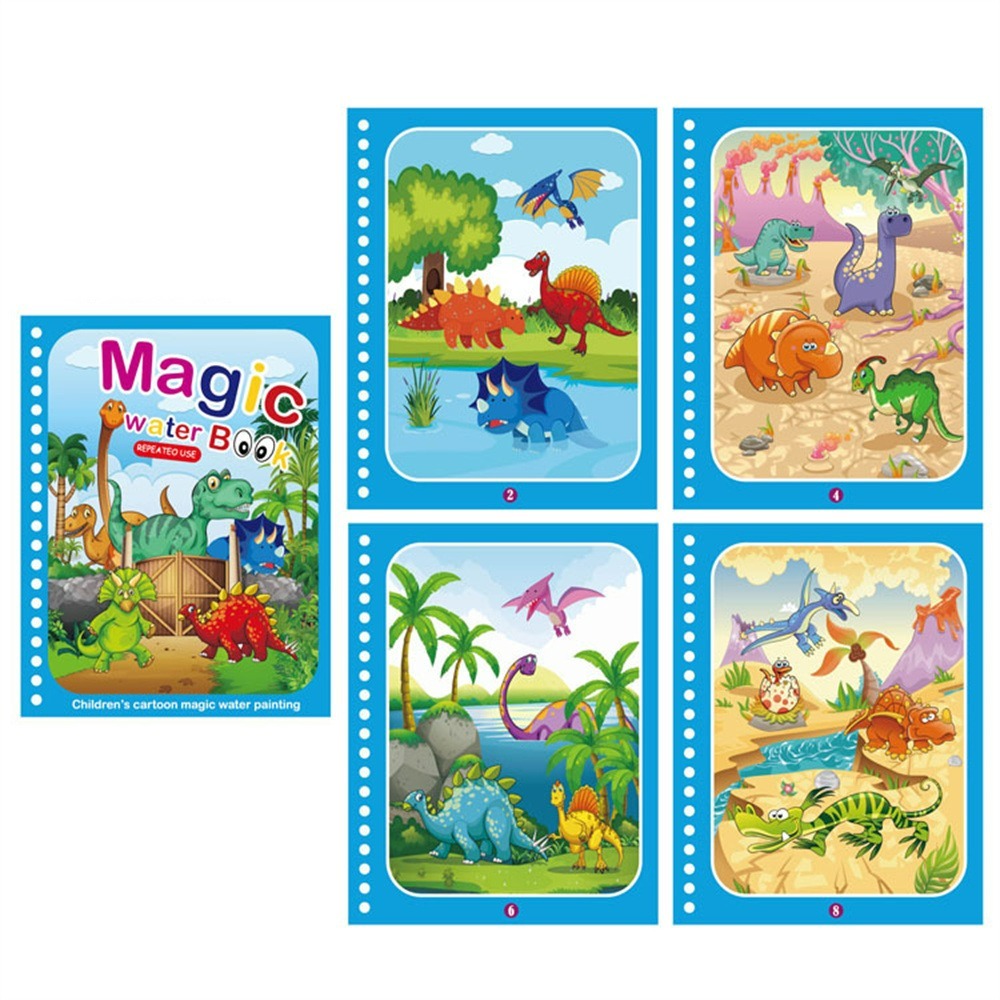 Magic Water Book™ -  Colour with water - Colouring book