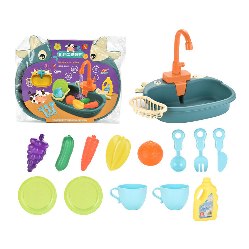 Dish Sink Set™ - Wash, rinse, play! - Children's sink