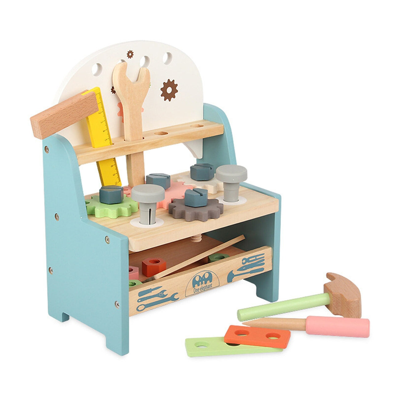 Woods™ - Play, learn and build yourself - Tool bench for kids