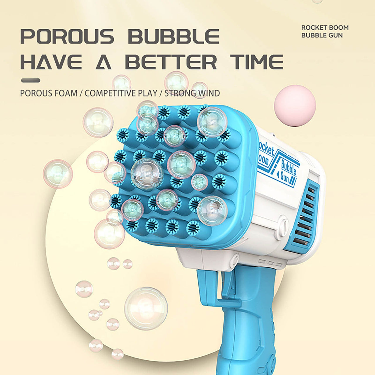 Bubble Bazooka™ - Fun bubble games! - Soap bubble gun