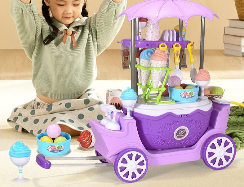 Candy Cart™ - Sweet games on wheels - Children's ice cream trolley