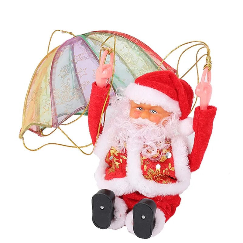 Parachute Santa™ - Let Santa fly - Parachute Santa Claus Christmas decoration