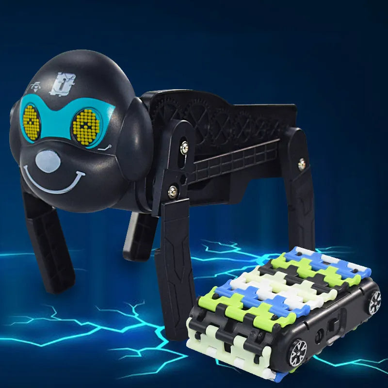 Robot Car Track™ - Fun with a robot dog - Robot car race