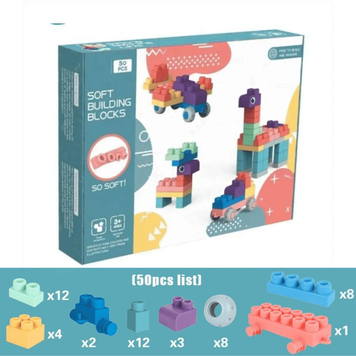 Soft Building Blocks™ | Building fun - Soft building blocks